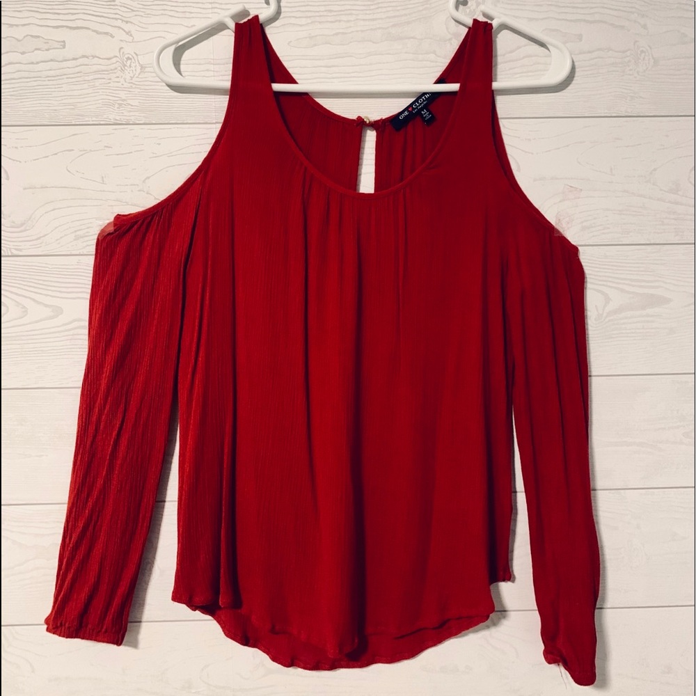 Burnt Orange Blouse